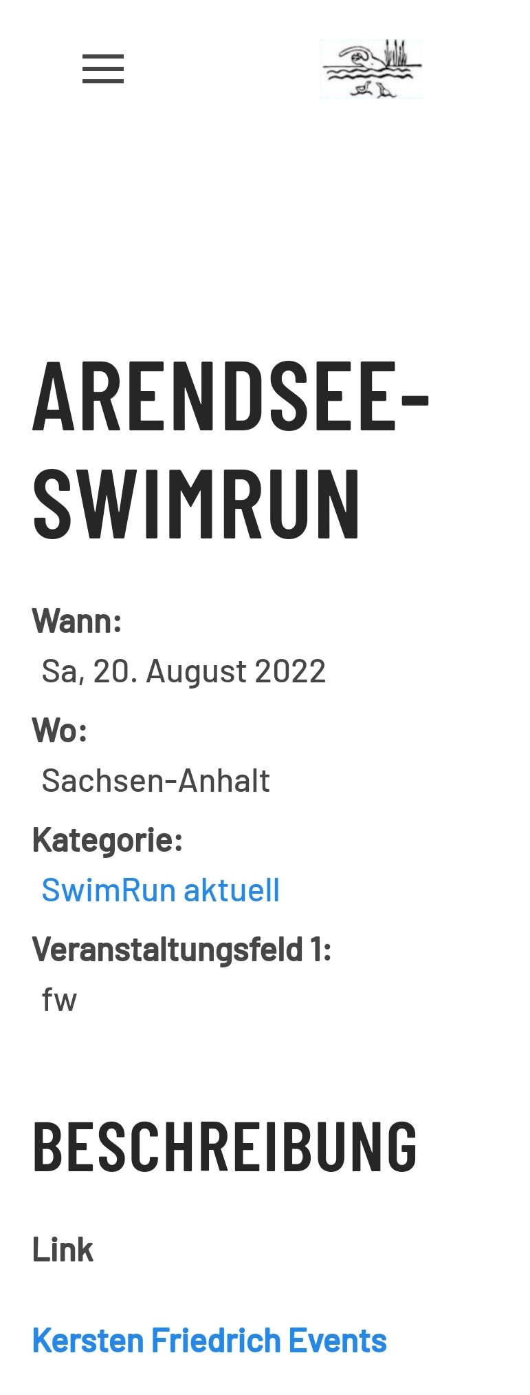 ASR jetzt auch im Schwimmkalender